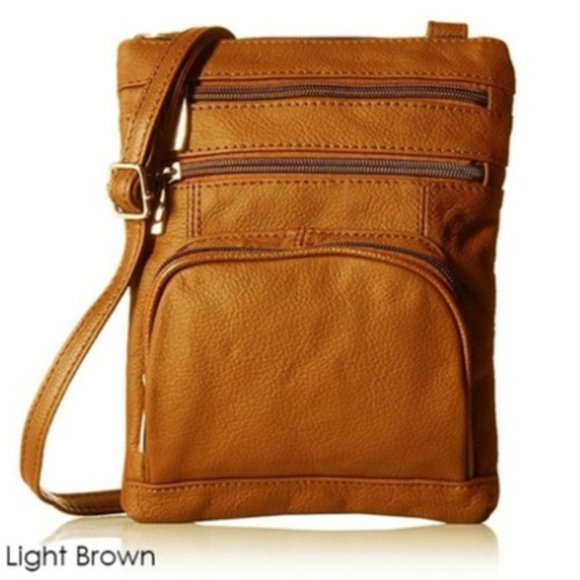 Maze Exclusive Handbags - Maze Exclusive Genuine Leather Crossbody Purse